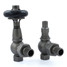 T-TRV-031-AG-PW-ALT00 - Ascott Traditional TRV Angled Light Pewter Radiator Valves with Sleeves T-TRV-031-AG-PW-ALT00 - Ascott Traditional TRV Angled Light Pewter Radiator Valves with Sleeves